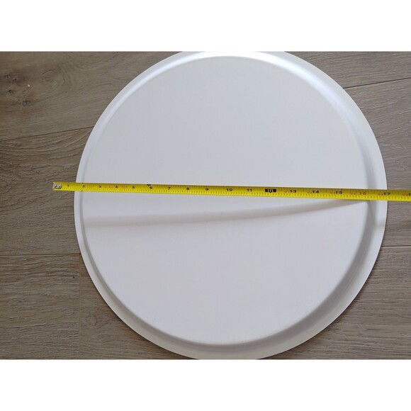 Vintage Large Food Serving Tray 17” Round Platter Home Decor - Picture 5 of 5